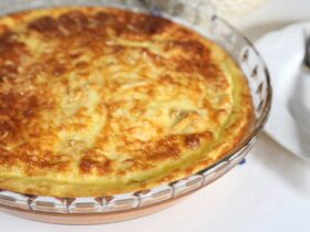 Torta de frango cremosa no liquidificador