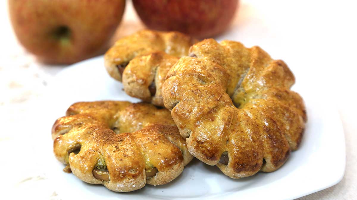 rosquinhas de maçã