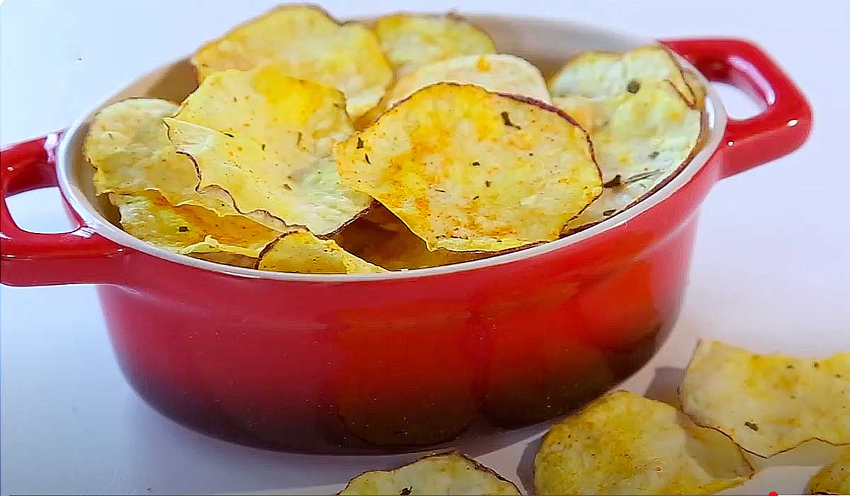 chips de batata doce