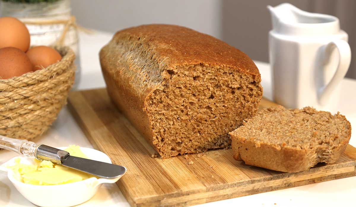 Pão caseiro de liquidificador