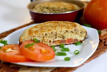 lanche de frigideira