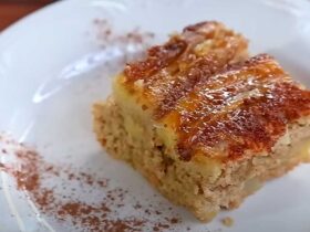 bolo de banana com aveia