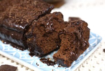 bolo de chocolate no liquidificador