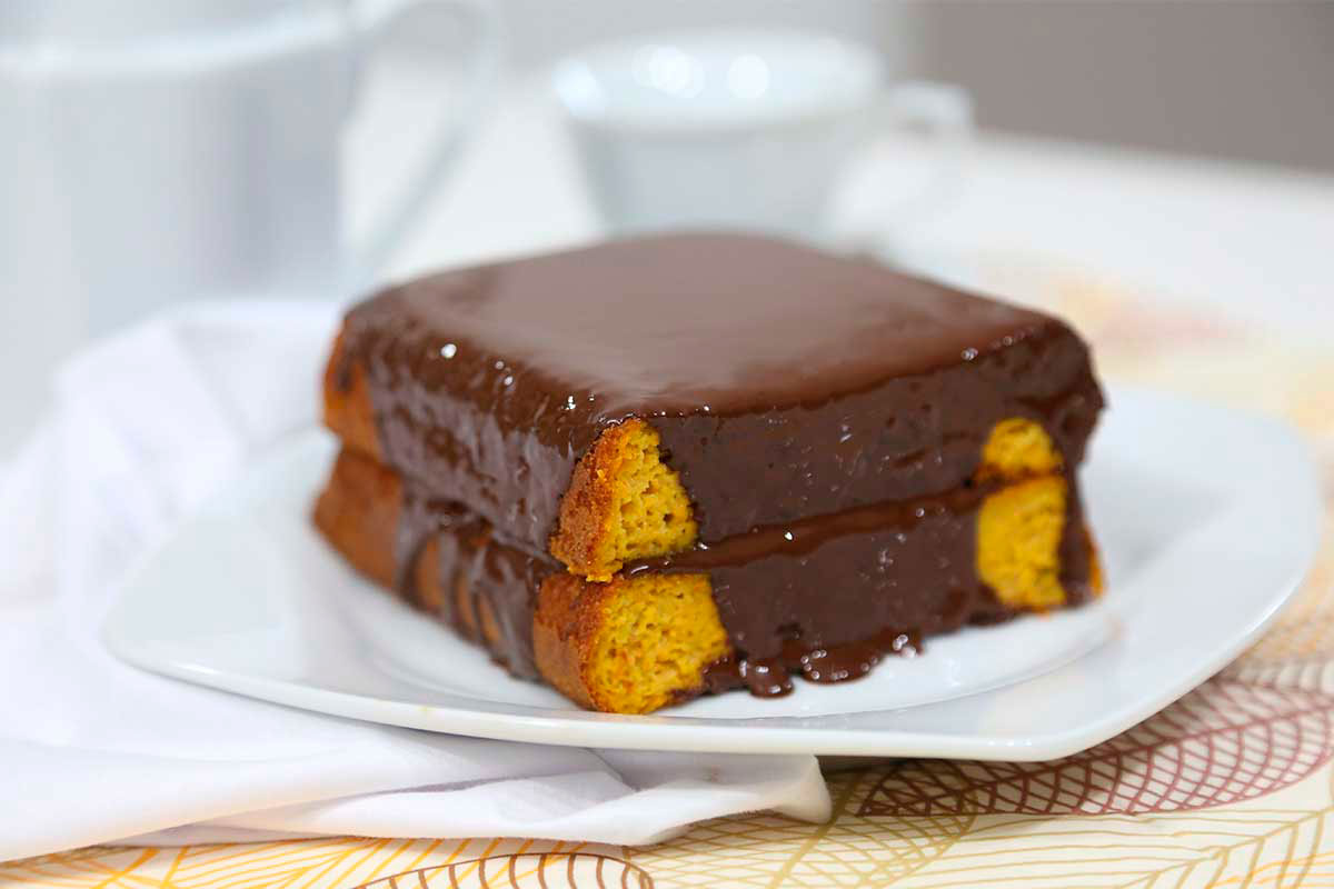 bolo de cenoura