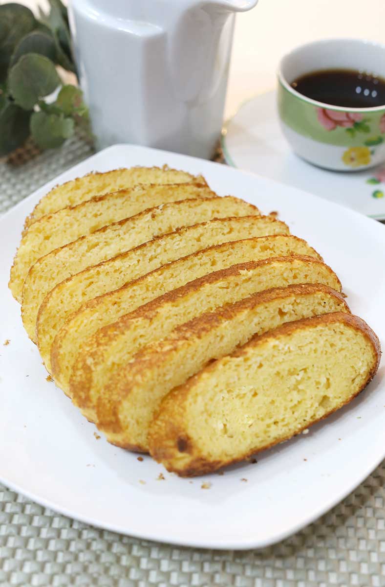 Sem Glúten: Pão de Frigideira em 5 Minutos 4 pão de frigideira em 5 minutos