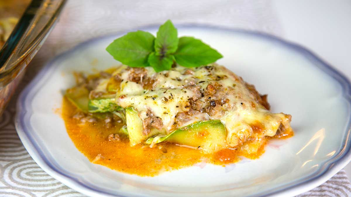 Como Fazer Lasanha de Abobrinha: Deliciosa e Saudável 7 Lasanha de abobrinha