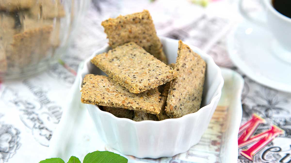 biscoito salgado Cracker de aveia